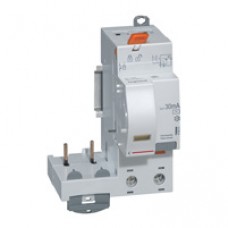 Bloc différentiel adaptateur DX³-vis-2P-230/400 V~-40 A-type AC-30 mA-disjoncteur 1 mod/pôle