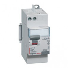 Interrupteur différentiel  DX³-ID - VIS/AUTO - 2P - 230V~ - 63A - TYPE A -30MA-DÉPART HAUT- 2 M