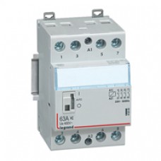 Contacteur de puissance silencieux bobine 230 V~ - 4P - 400 V~/63 A - 4F