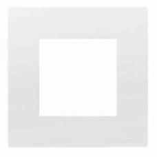 Plaque simple Lumière- Blanc Espace