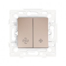 Commande VMC 2 vitesses avec arrêt Cocoon