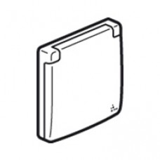 Plaques 1 poste Niloé - IP 44 - IK 07 - Pur