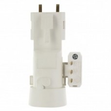 Fiche-douille DCL pour ampoules à culot B22