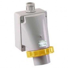 Socle de connecteur industriel - 16 A - 3P+N+T - 100-130 V CA - IP67