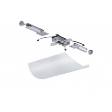 Spot rail-câble, halogène, 2x20W, Fennel 12V, G4, chrome mat / satin