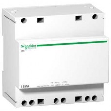 Transformateur de sécurité 16VA 230VCA vers 12-24VCA