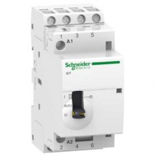 Acti9, iCT contacteur à commande manuelle 25A 3NO 220...240VCA 50Hz