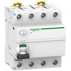 Acti9, iID interrupteur différentiel 4P 40A 30mA type Asi 