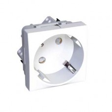 Altira - prise de courant 2P+T standard Allemand - blanc polaire 