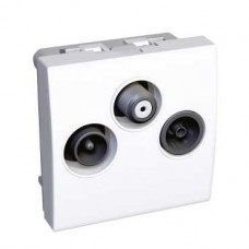 Altira - TV/FM/SAT 1 entree - blanc polaire