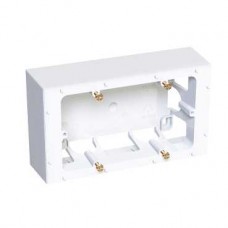 Altira - boîte saillie 2 postes - 40 mm - blanc polaire