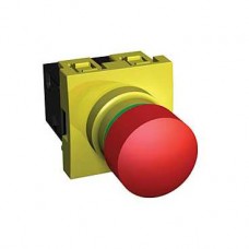 Coup de poing arrêt d'urgence tourner 1/4 de tour - 10 A - NF + NO