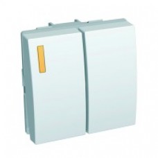 Poussoir lumineux + poussoir 16A