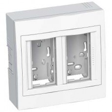 Boîte concentration saillie - 2 colonnes x 2 postes - antimicrobien