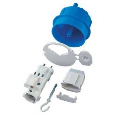 Boîte de centre d 67 mm avec couvercle non affleurant et connecteur 