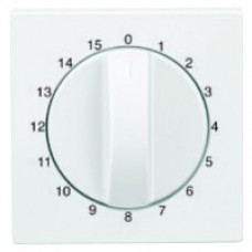 Enjoliveur pour mécanisme de minuterie 15 min blanc