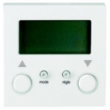 Enjoliveur interrupteur programmable stores standard blanc