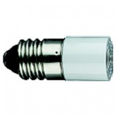 Lampe néon E 10 CA 230V 0 65mA incolore