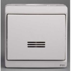 Va-et-vient lumineux - blanc - en saillie - IK07 IP55
