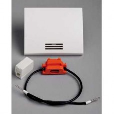 Touche à voyant + lampe- blanc - encastré - IP44 IK08