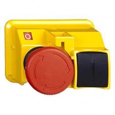 Bouton-poussoir d'arrêt d'urgence coup de poing Ø 40 mm - tourner pour déverrouiller - Ø 22 - rouge 