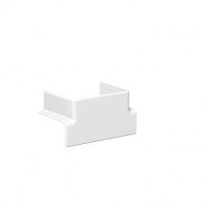 Goulotte pvc blanc - 75 x 55 mm - té de dérivation 