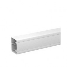 Goulotte pvc blanc - 75 x 55 mm - 2m