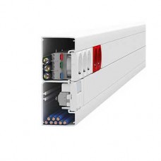 Goulotte pvc blanc - 140 x 55 mm - 2 m