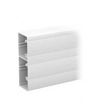 Goulotte pvc blanc - 165 x 55 mm - 2 m