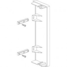 Goulotte aluminium - 185 x 55 mm - embouts 