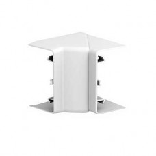 Goulotte PVC blanc - 80 x 55 - angle intérieur