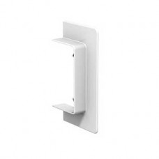 Goulotte PVC blanc - 95 x 55 - joint de traversée de paroi