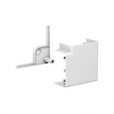 Goulotte PVC blanc - 120 x 55 - angle plat 90° 