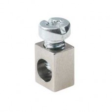 Borne de terre pour câbles de 2 x 4 mm2 max