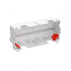 Boîtier d'isolation pour un support d'appareillage 2 postes