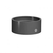 Socle de perche aluminium, laqué gris RAL 9007 