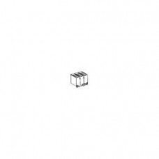 ComPacT NSX - 1 cache-borne long pour disjoncteur ou socle - 3P pour NSX100-250