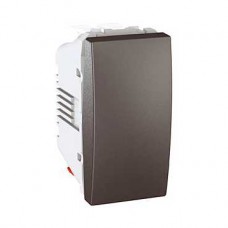 Interrupteur va et vient 1 M 10AX 250V CA 1 m Graphite