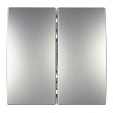 Interrupteur 2M double 10AX 250V CA 2M Aluminium