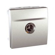 Prise TV blindée 2M Aluminium