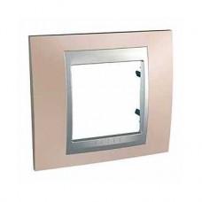 Plaque 2M simple Cuivre d'onyx Aluminium