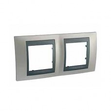 Plaque 4M double horizontal Nickel mat Graphite
