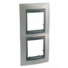Plaque 4M double vertical Nickel mat Graphite