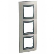 Plaque 6M triple vertical Nickel mat Graphite