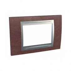 Plaque 3M simple Tabac Aluminium