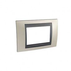 Plaque 3M simple Nickel mat Graphite