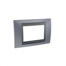 Plaque 3M simple Gris métal Graphite