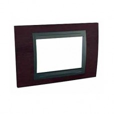 Plaque 3M simple Wengé Graphite