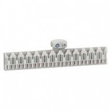 Répartiteur avec bornes d'alimentation Distri'clic XE-1P+N-63A-13 x 18 mm
