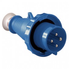 Fiche mobile inverseur de phase-droite-3P+T-200..250V CA-IP 67